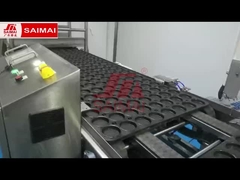 Linia produkcyjna chleba warstwowego, ciasto pleśni, ciasto kubkowe, ciasto księżycowe, depozytor ciasta, depozytor ciasteczek,