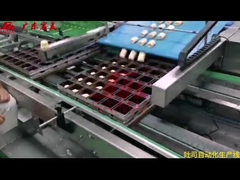 Automatyczna linia produkcyjna pieczarni z pieczarkami, chlebem z hamburgerami,