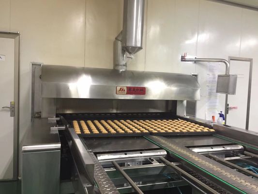 Ciągła, wielowarstwowa linia do produkcji babeczek z odsysaniem i odsysaniem ssania