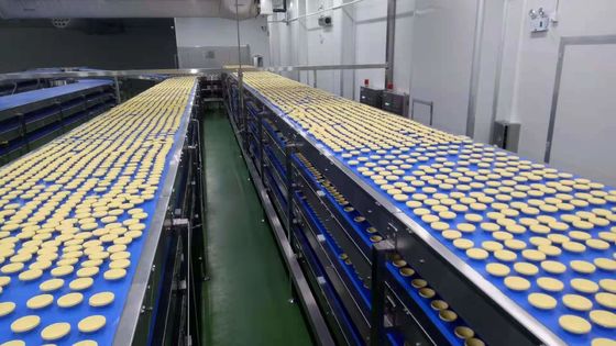Dozownik kubków papierowych Przenośnik taśmowy FDA Automatyczna linia do produkcji ciast