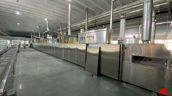 ISO9000 25cm Insulation Baking Tunnel Pastry Production Line