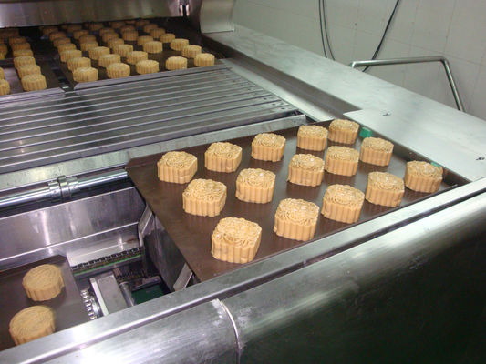 220V 500KG / H Automatyczna linia do produkcji ciastek Mooncake